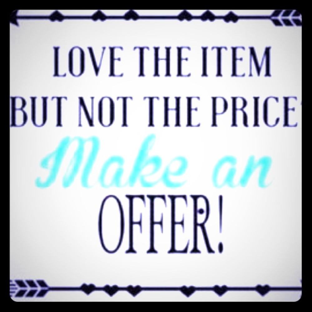 Make offers or bundle for a better deal😊